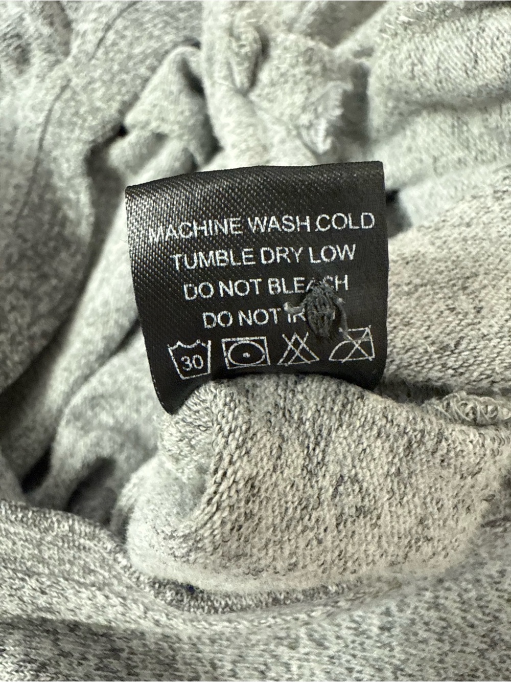 Tobey & Max Cardigan Sz Large Soft Gray Knit Button Front Cozy Layering Sweater - Picture 6 of 6